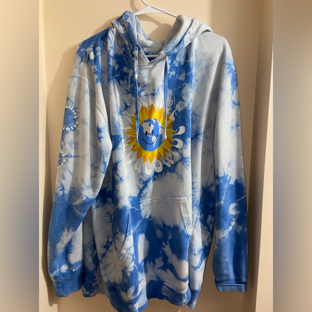 smiley unisex hoodie